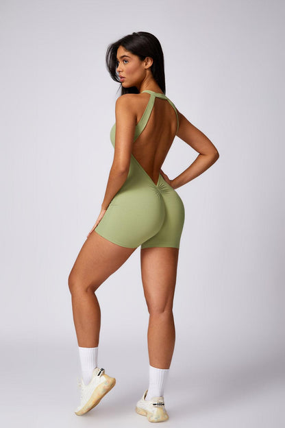 Aiden Romper - Pistachio