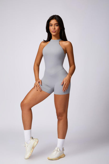 Aiden Romper - Rhino Grey