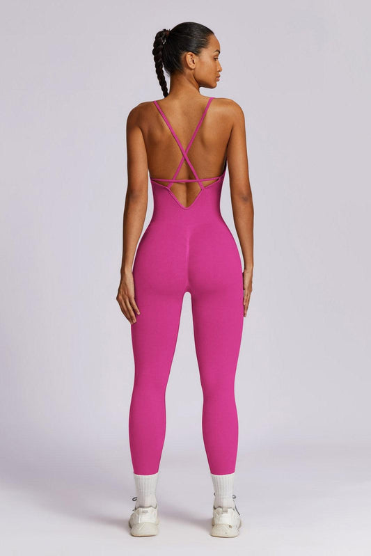 Alessia Jumpsuit - Magenta