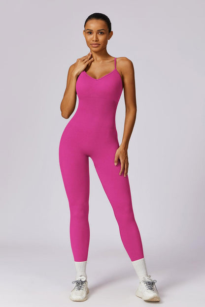 Alessia Jumpsuit - Magenta