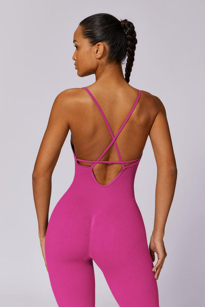 Alessia Jumpsuit - Magenta