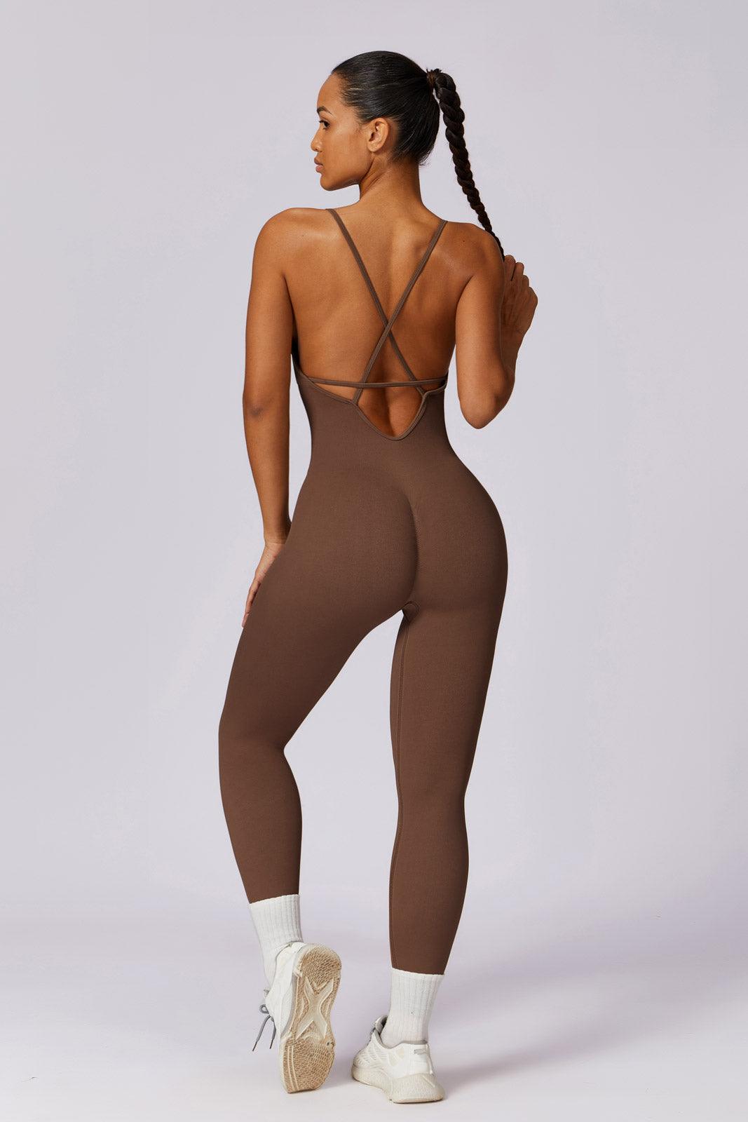 Alessia Jumpsuit - Mocha