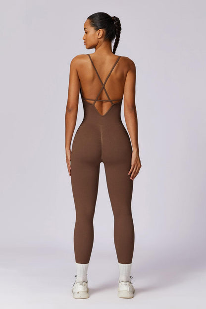 Alessia Jumpsuit - Mocha