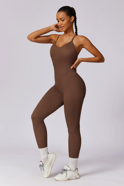 Alessia Jumpsuit - Mocha