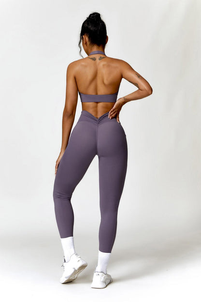 Amber Sports Bra - Taupe