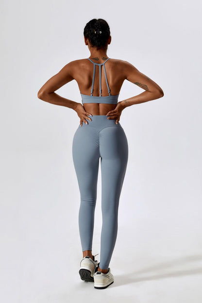 Athena Leggings - Chambray