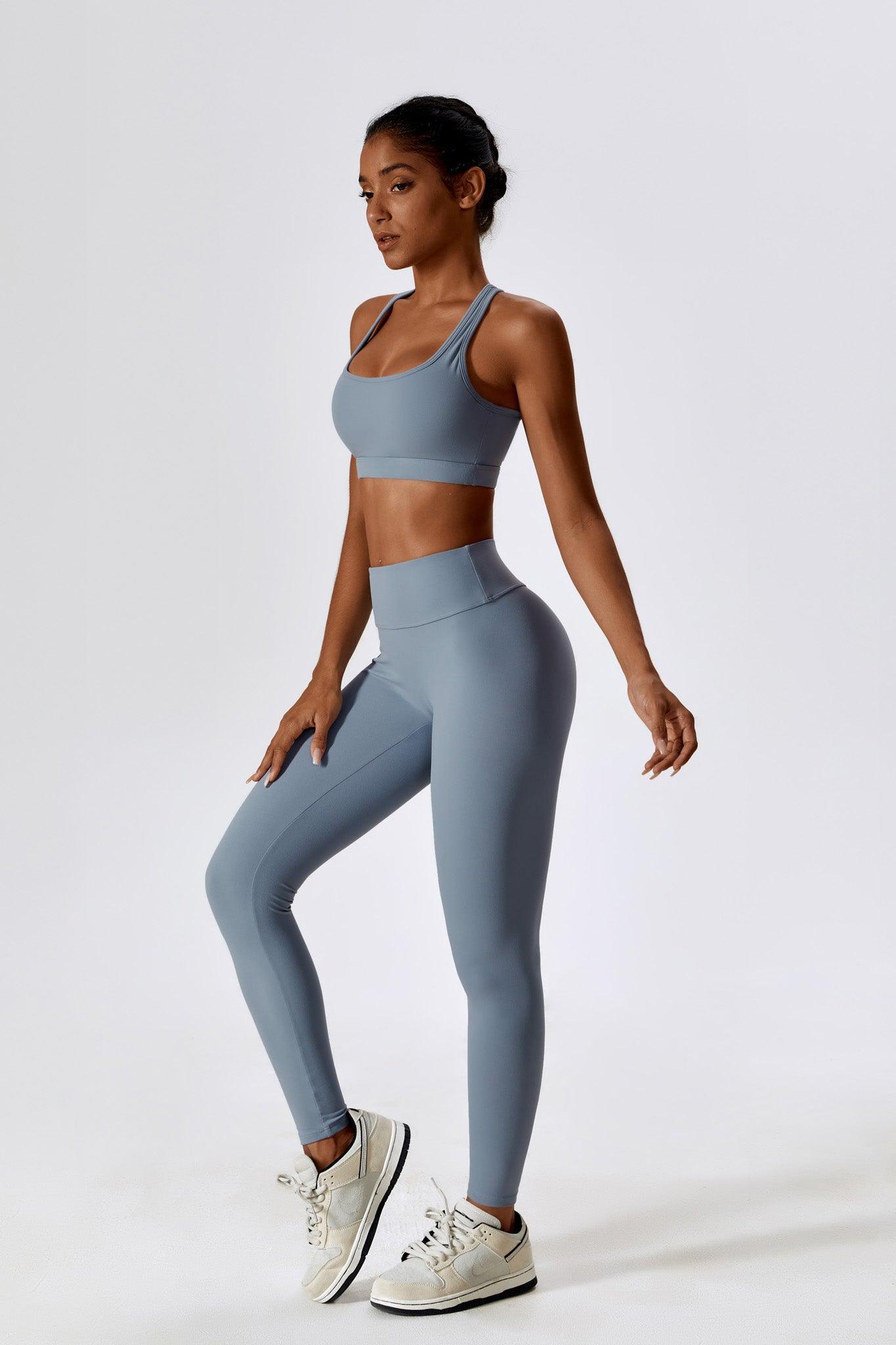 Athena Leggings - Chambray