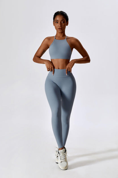 Athena Leggings - Chambray