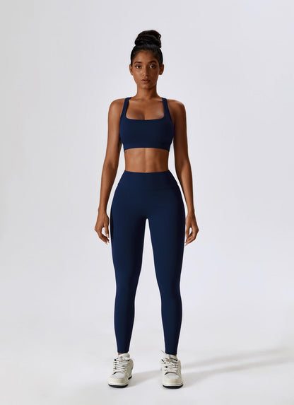 Athena Leggings - Navy