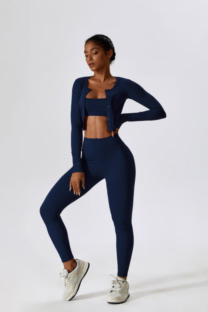 Athena Leggings - Navy