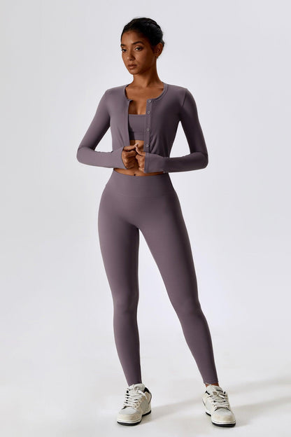 Athena Leggings - Taupe