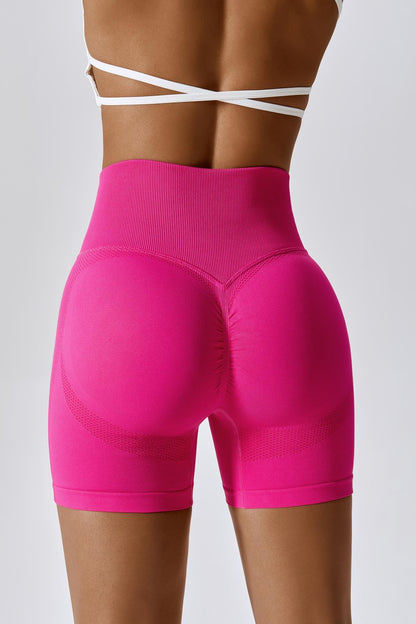 Aurora Seamless Shorts - Magenta