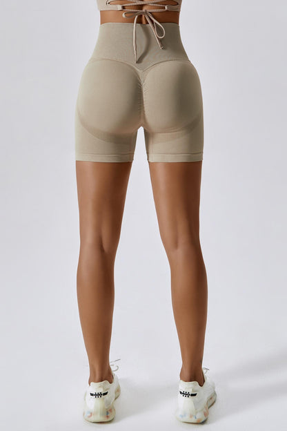 Aurora Seamless Shorts - Nude