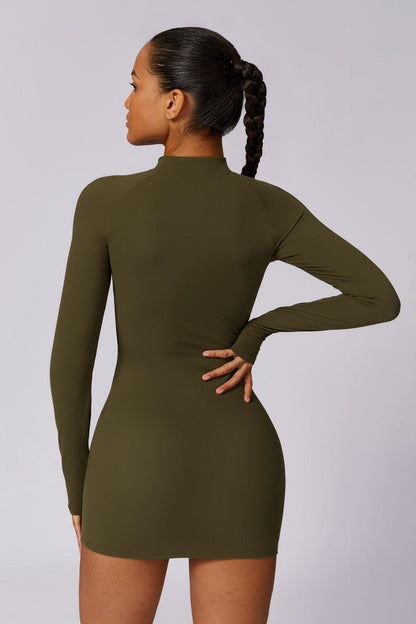 Benedetta Mini Dress - Olive