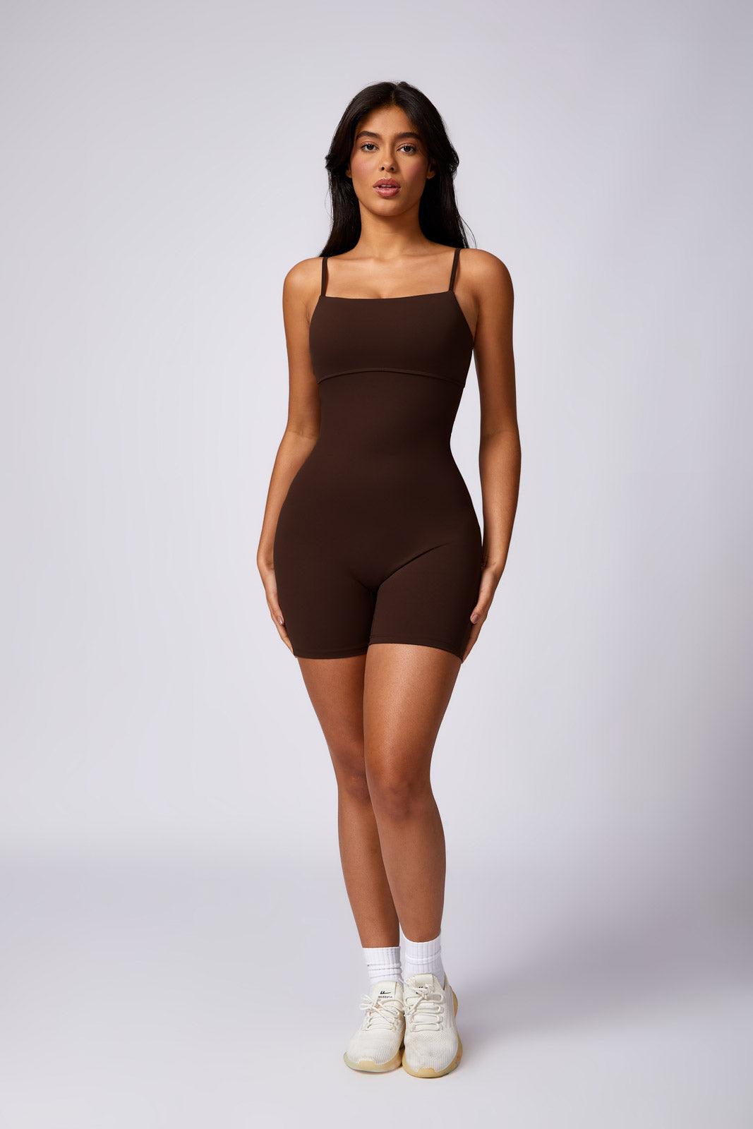 Claire Romper - Brown