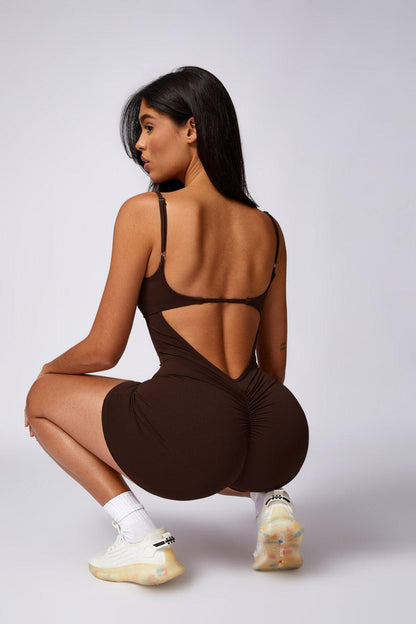 Claire Romper - Brown