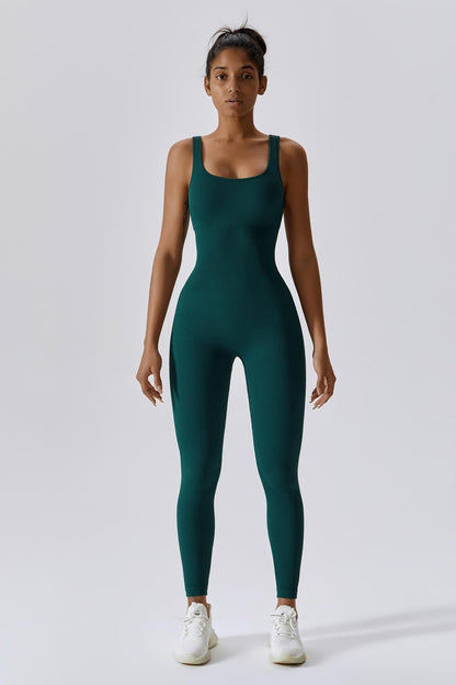 Dahlia Jumpsuit - Emerald