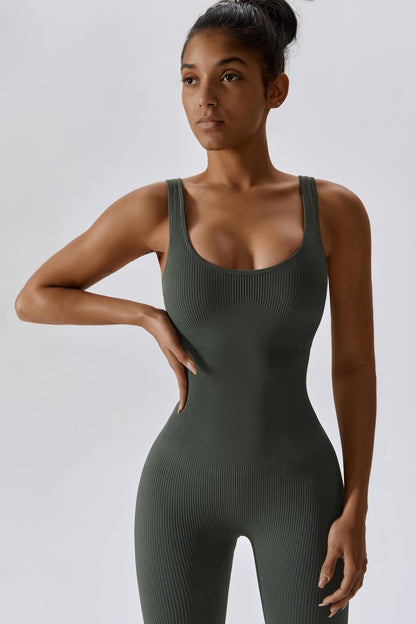 Dahlia Jumpsuit - Olive