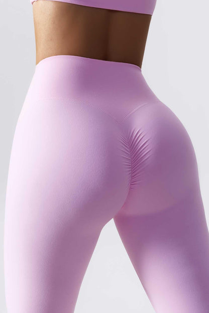 Evangeline Seamless Leggings - Pink