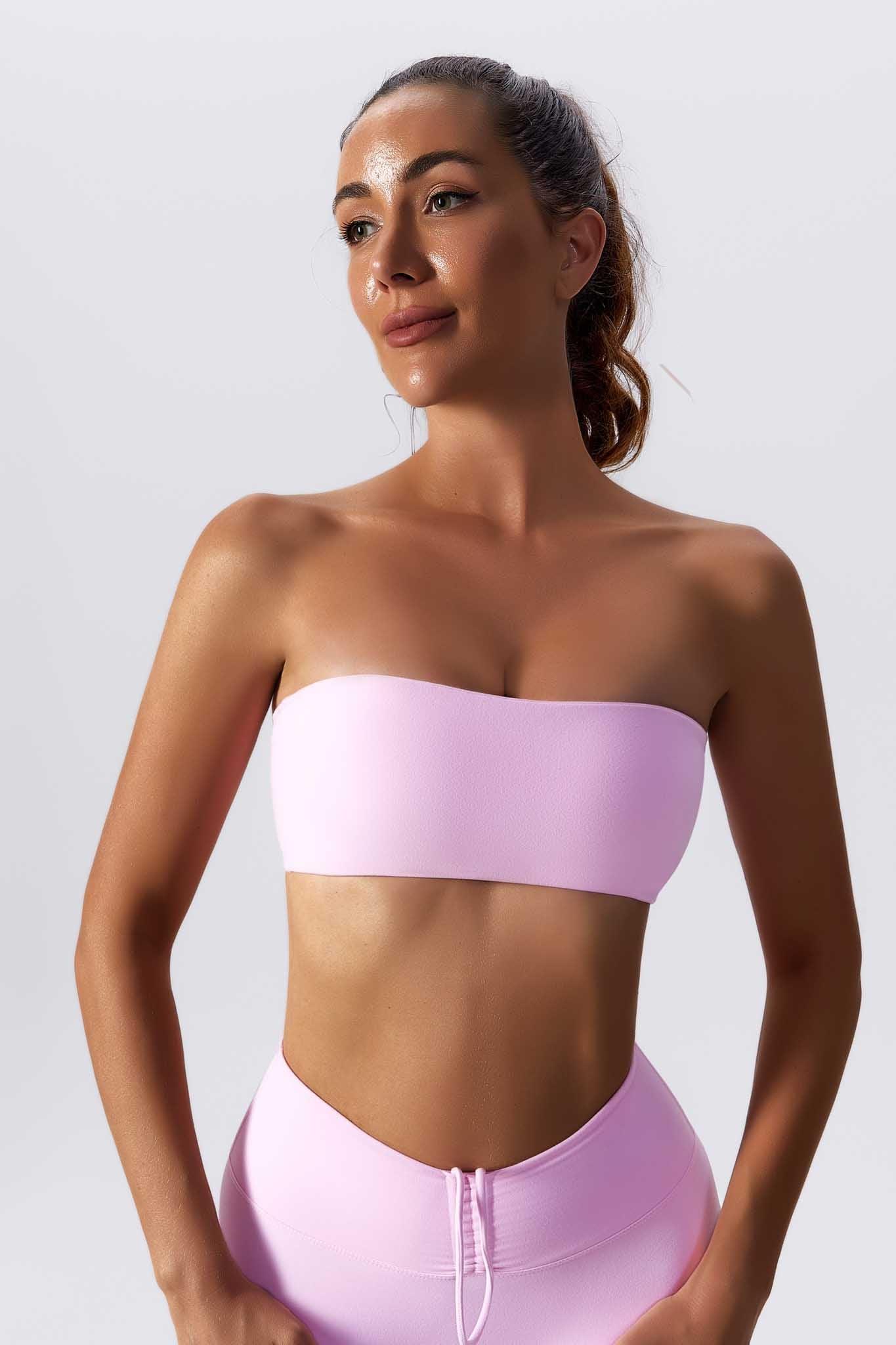 Evangeline Sports Bra - Pink