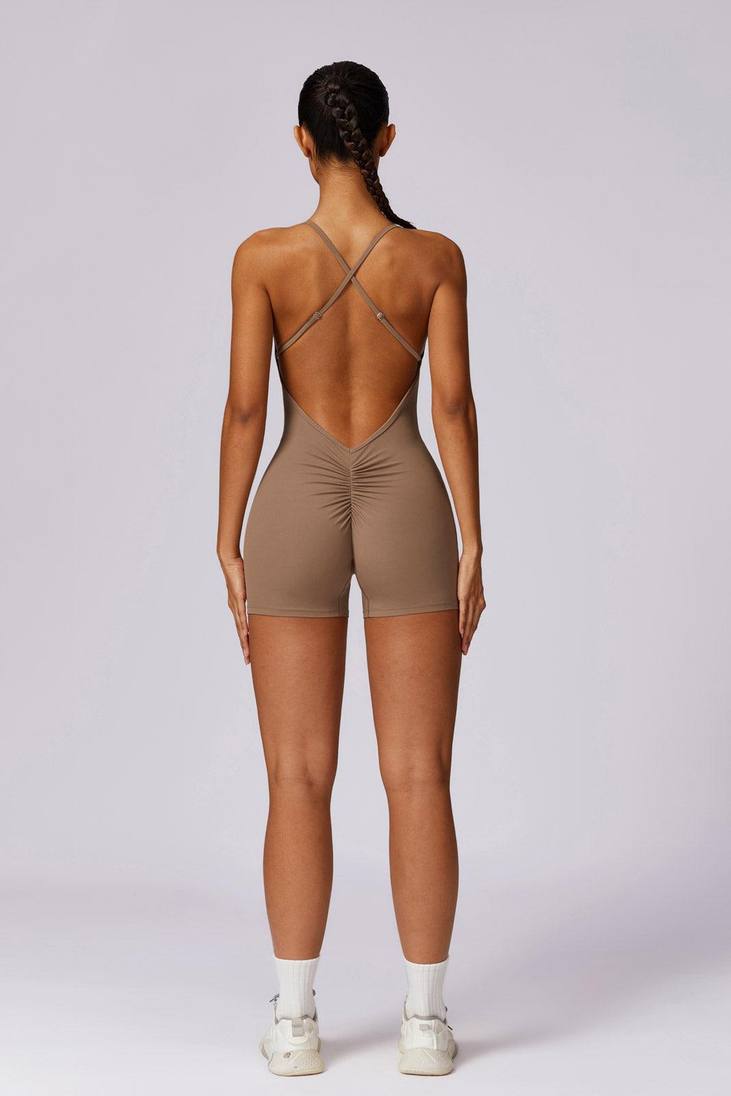 Everly Jumpsuit - Mocha