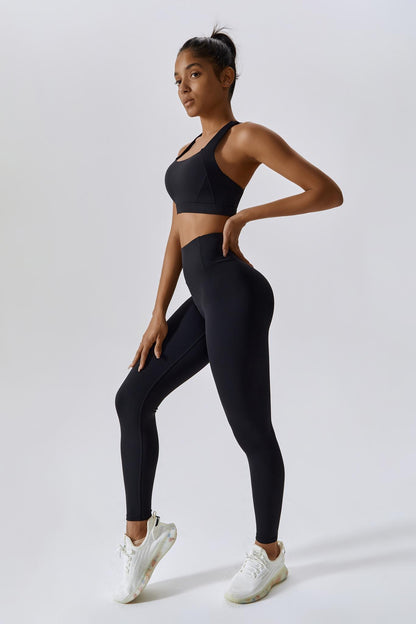 Flex 3-Piece Leggings Set - Black