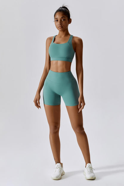 Flex 3-Piece Shorts Set - Teal