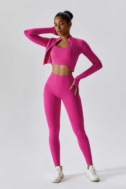 Flex Leggings - Magenta