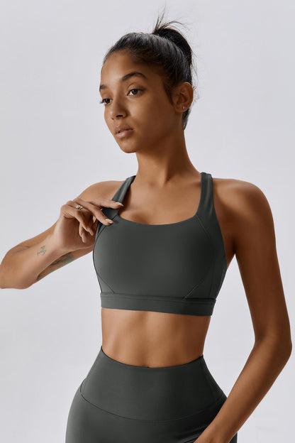 Flex Sports Bra - Charcoal