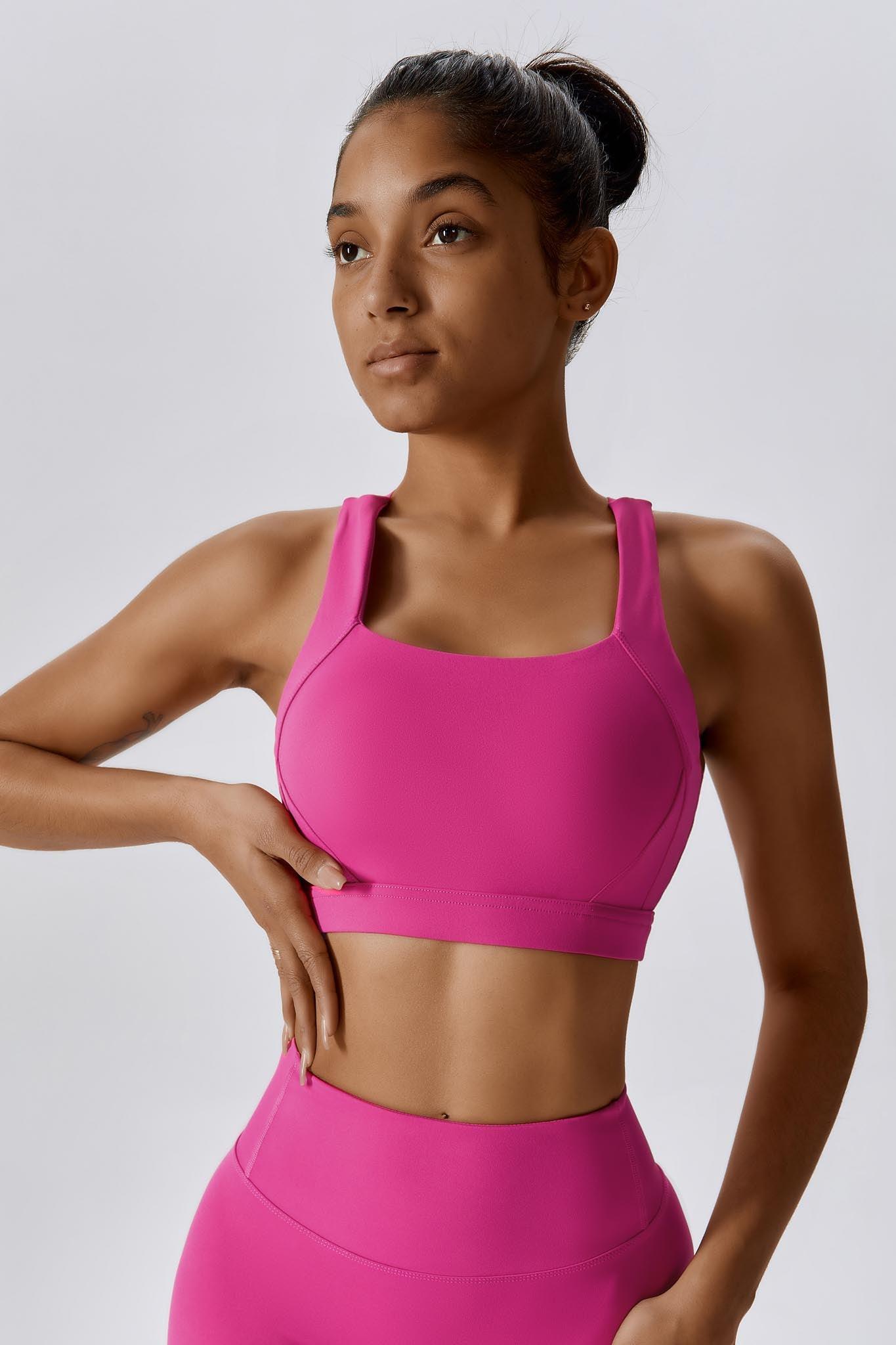 Flex Sports Bra - Magenta