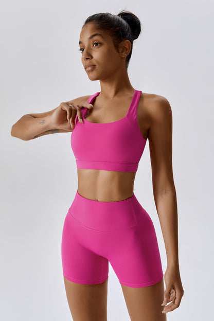 Flex Sports Bra - Magenta