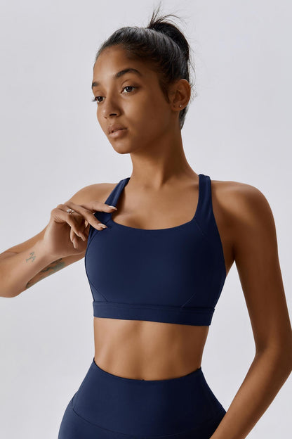 Flex Sports Bra - Navy