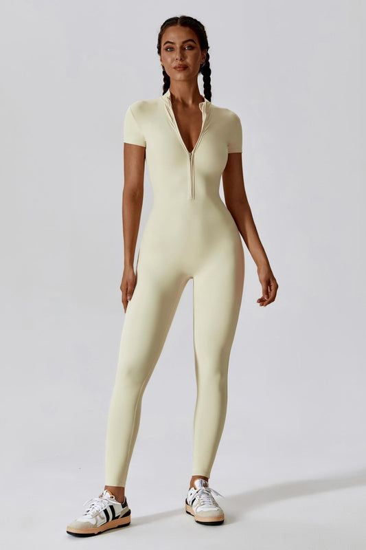 Hailey Jumpsuit - Cream