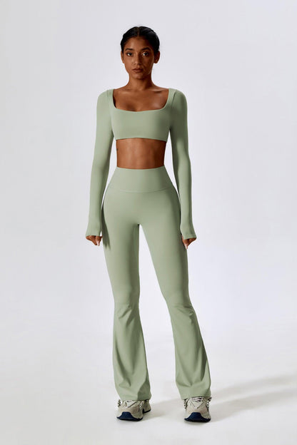 Haven Crop Top - Pistachio