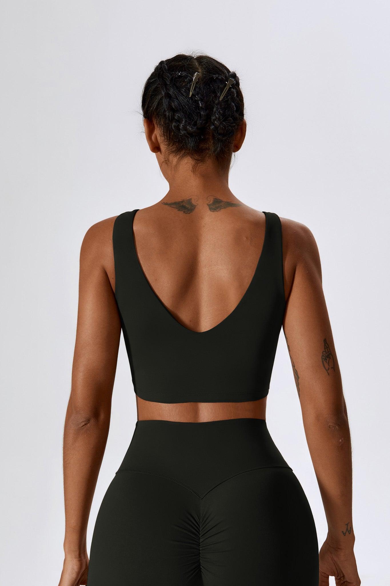 Haven Minimalistic Sports Bra - Black