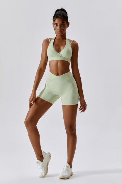 Impulse Energize Sports Bra - Pistachio