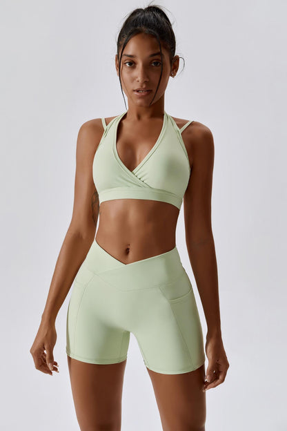 Impulse Energize Sports Bra - Pistachio