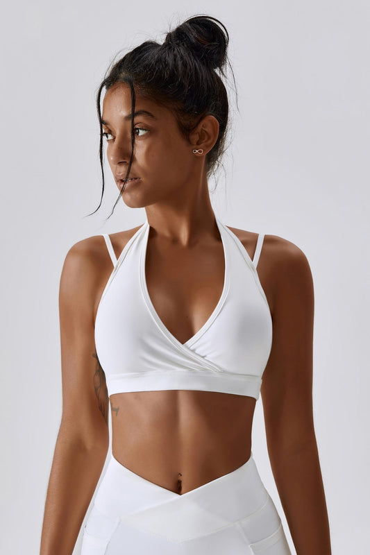 Impulse Energize Sports Bra - White