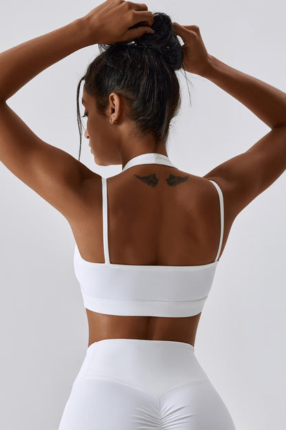 Impulse Energize Sports Bra - White