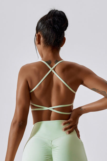 Impulse Focus Sports Bra - Pistachio