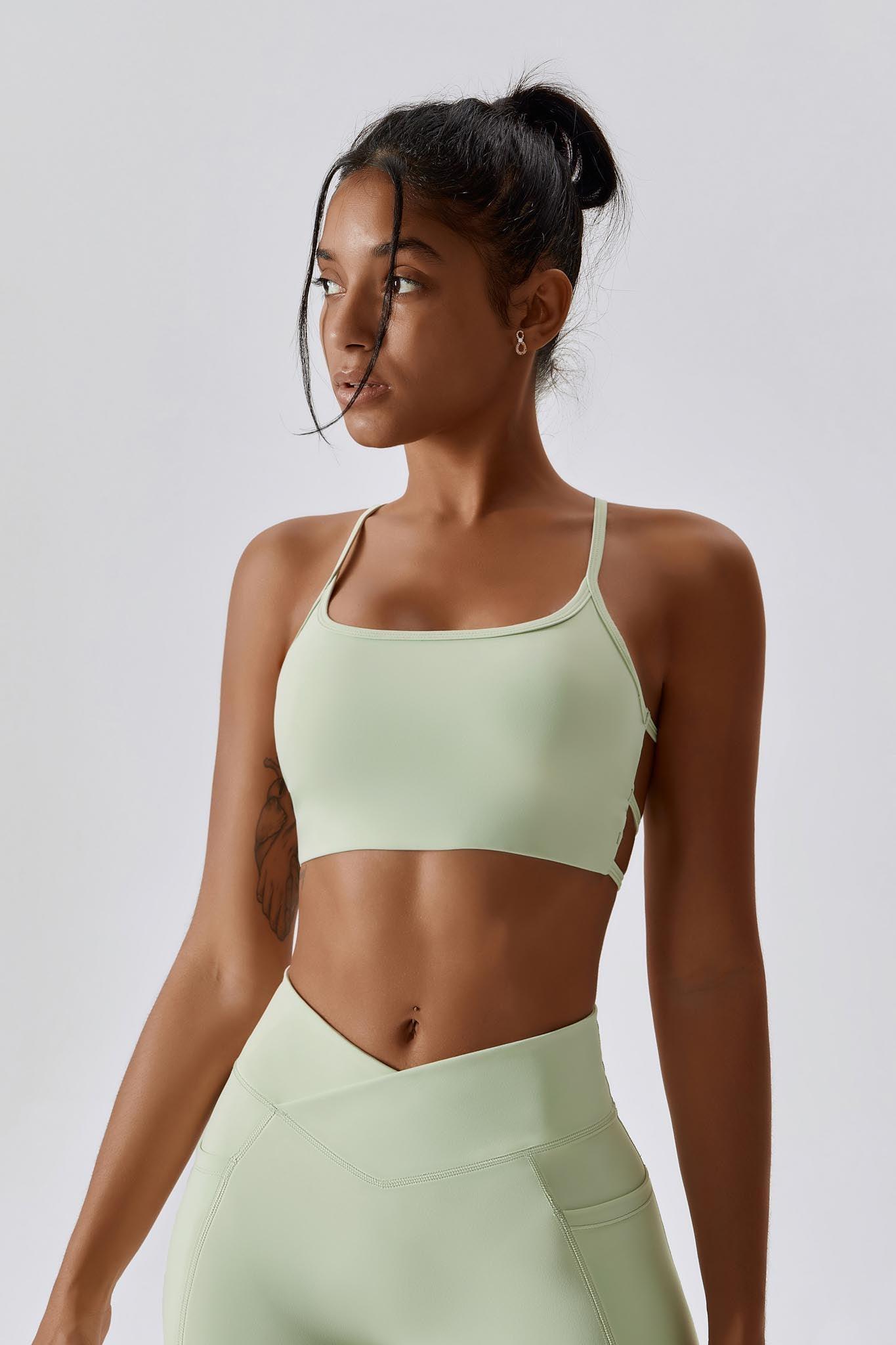 Impulse Focus Sports Bra - Pistachio