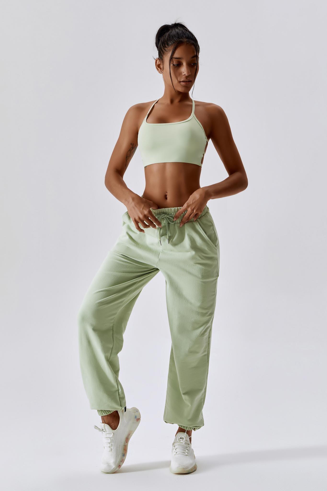 Impulse Focus Sports Bra - Pistachio