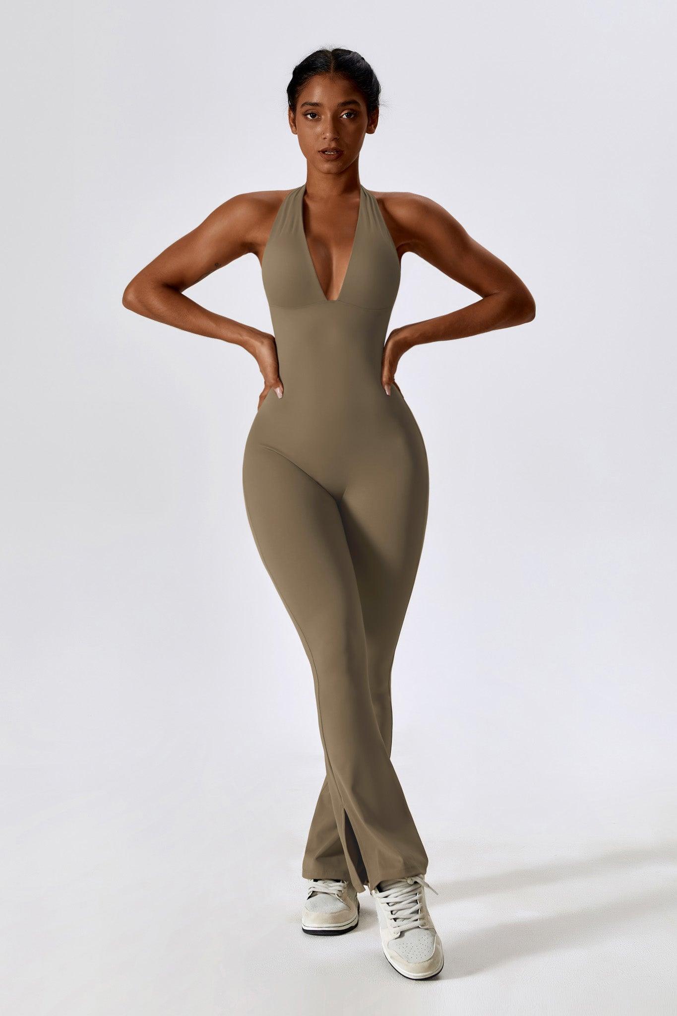 Isabella Jumpsuit - Nude