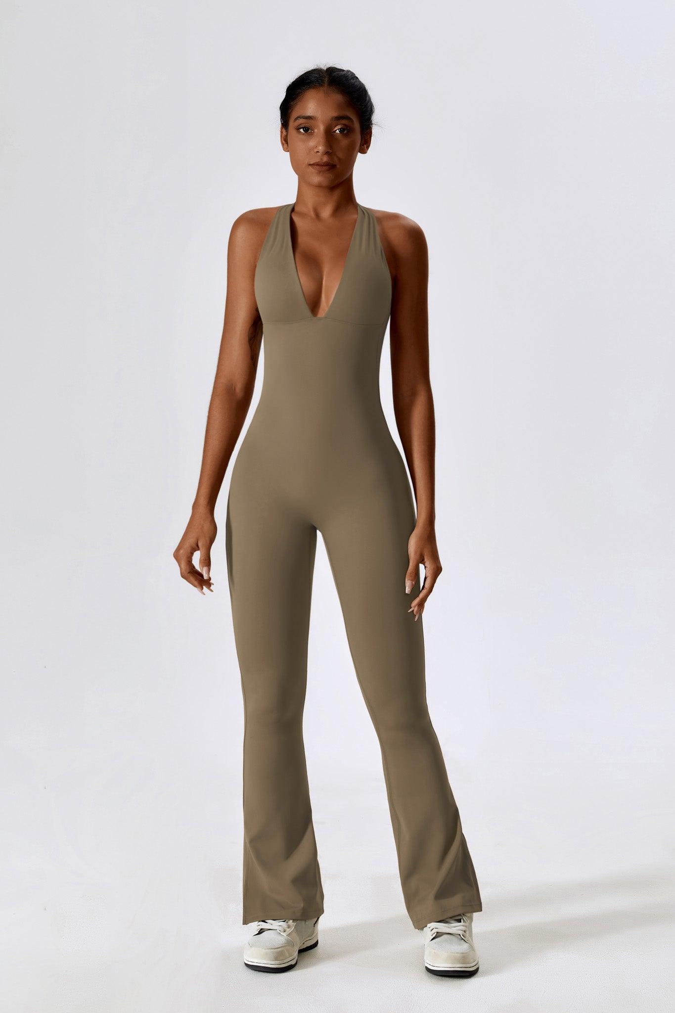 Isabella Jumpsuit - Nude