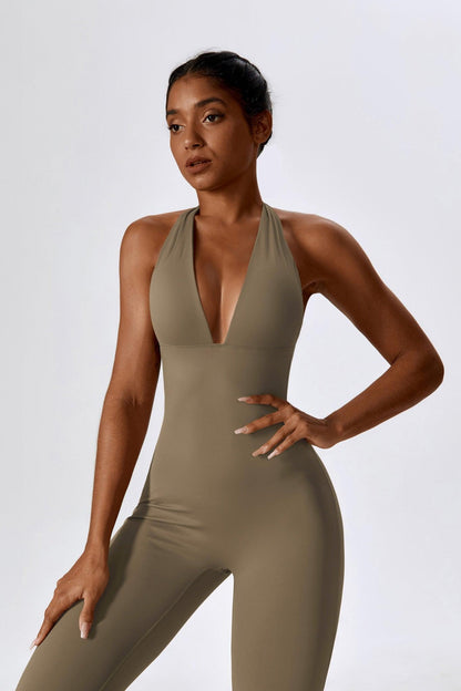 Isabella Jumpsuit - Nude