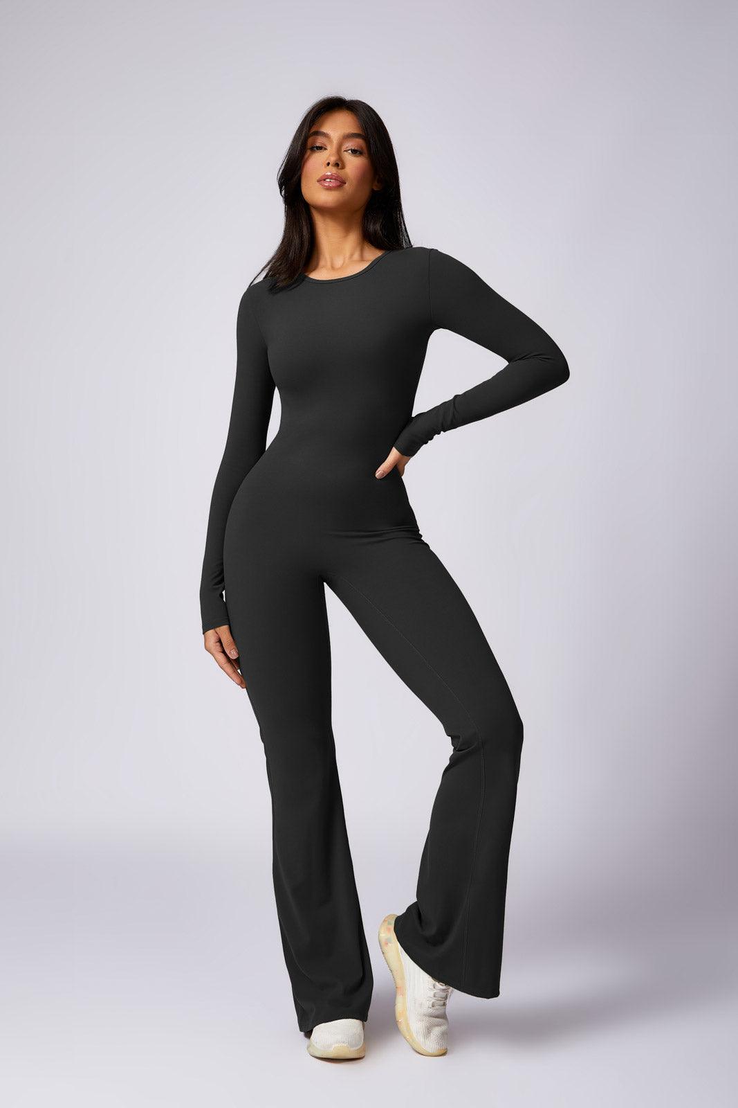 Kennedy Flared Jumpsuit - Black