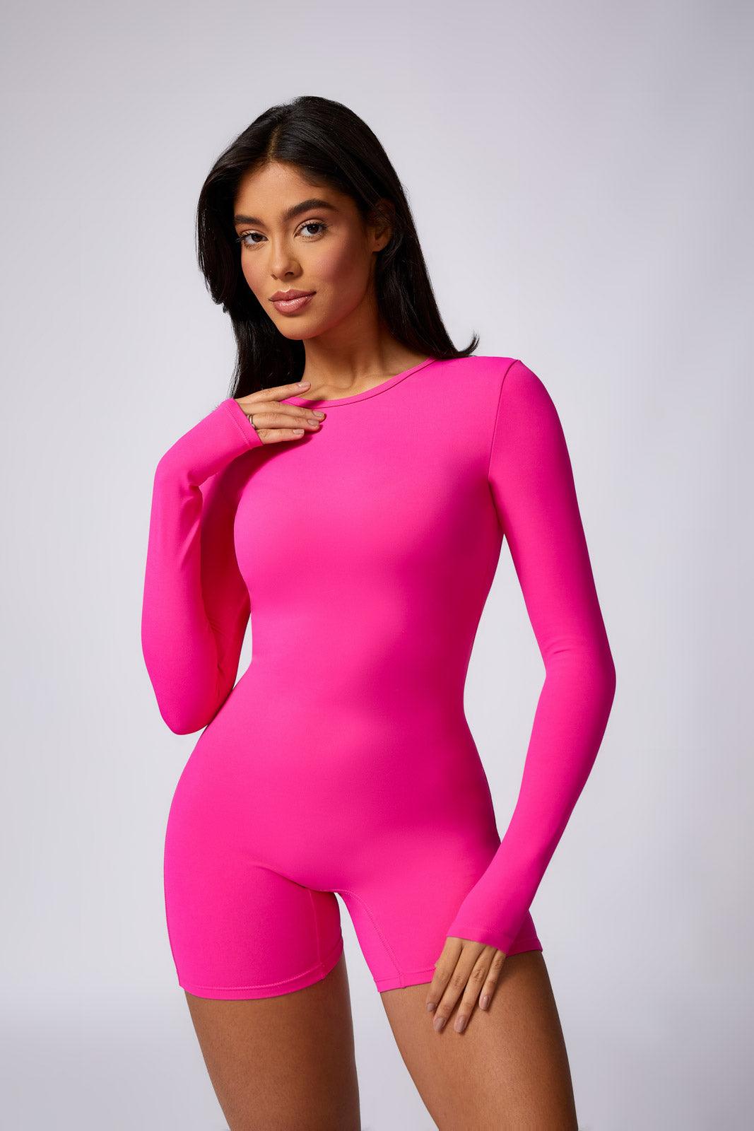 Kennedy Romper - Magenta