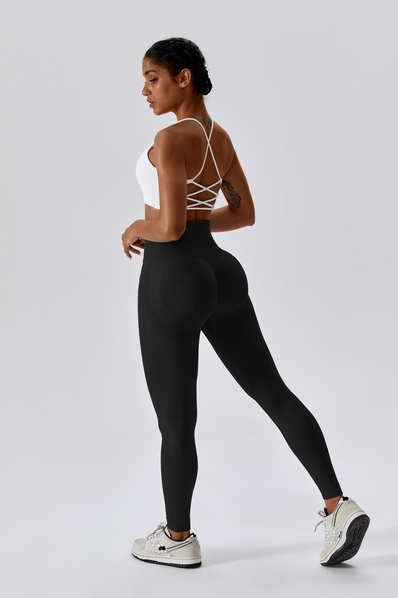 Leila Seamless Leggings - Black