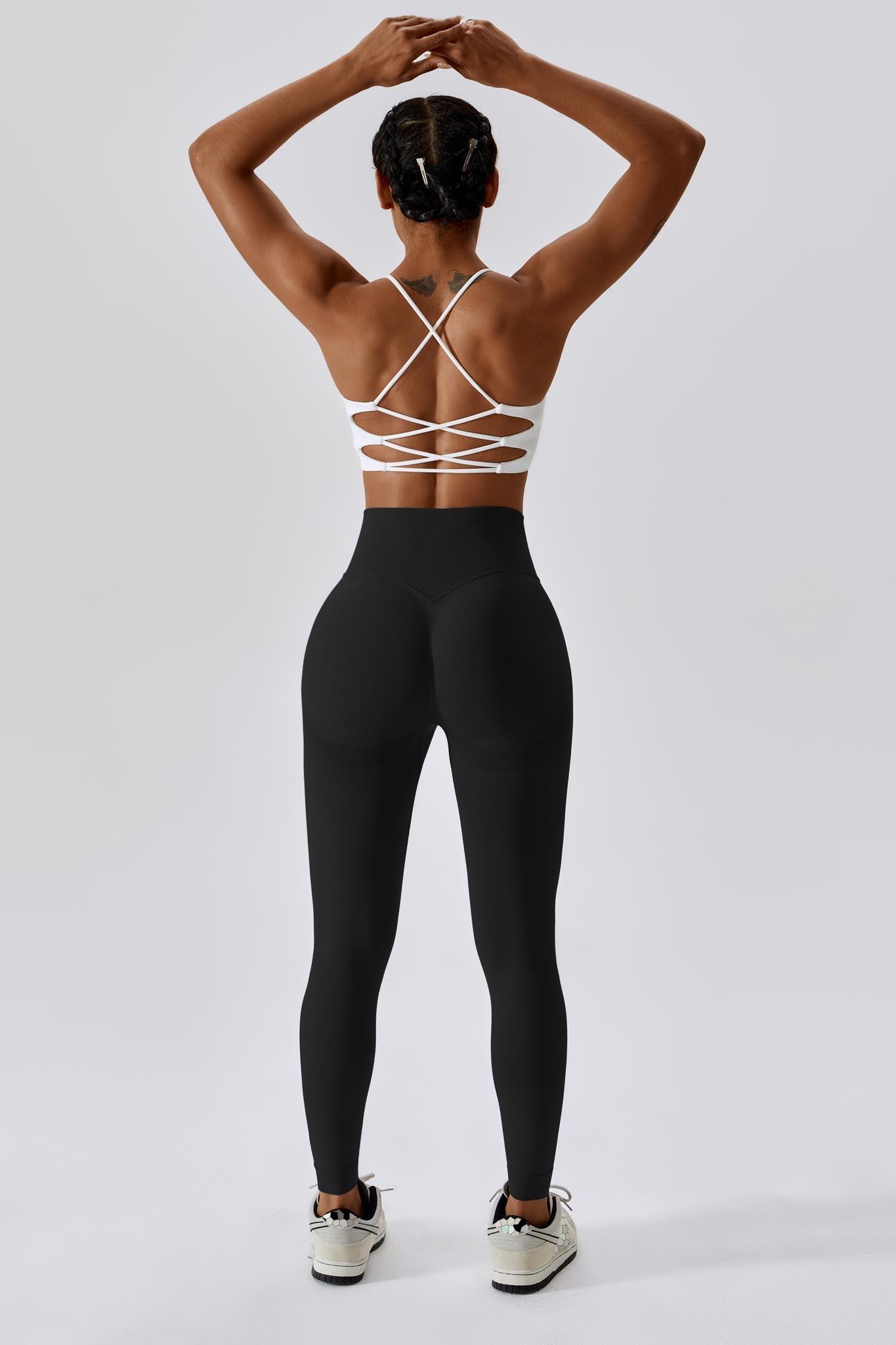 Leila Seamless Leggings - Black