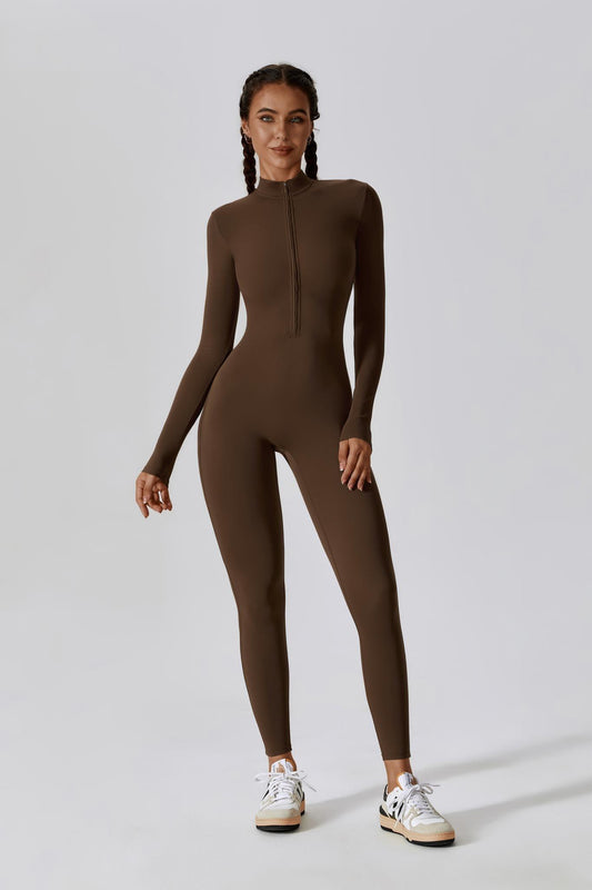 Mia Jumpsuit - Mocha